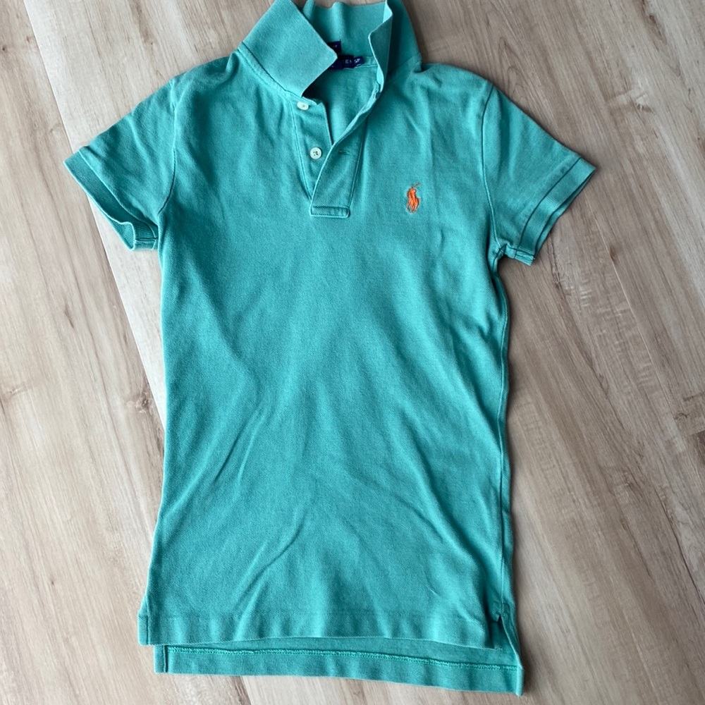 Ralph Lauren “skinny fit” short sleeve polo